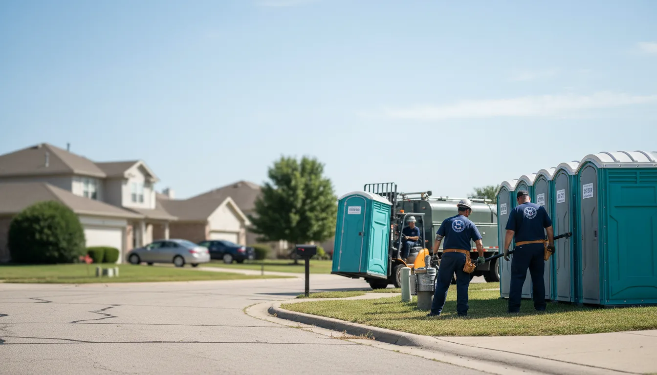 Porta Potty Rental in Middleton, MI near me